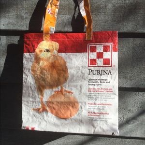 3/$18🔥 Upcycled Feed Sack Shopping Bag/ Tote